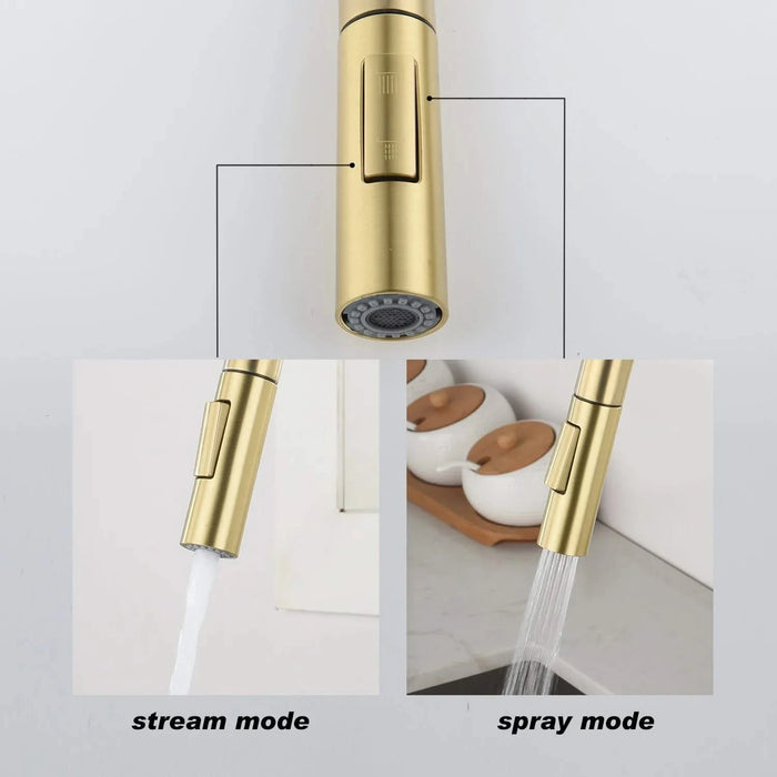 Touch Kitchen Faucet with Pull Down Sprayer Default -DTYStore