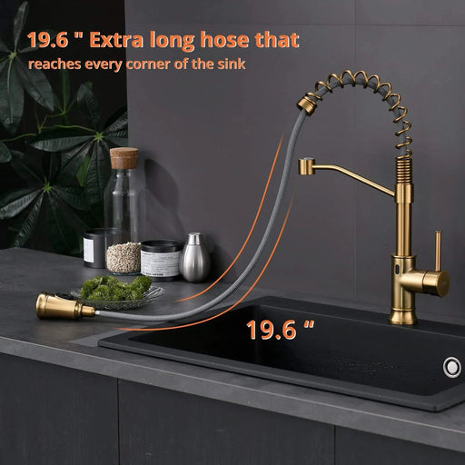 Touchless Kitchen Faucet,Hands Free Automatic Smart Kitchen Faucet Default -DTYStore