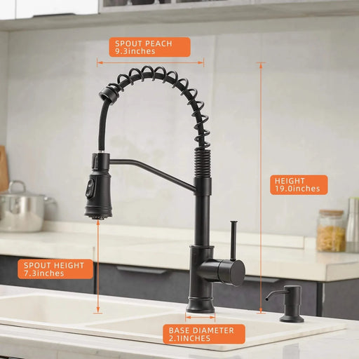 Touchless Kitchen Faucet,Hands Free Automatic Smart Kitchen Faucet Default -DTYStore