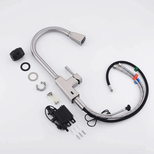 Touchless Kitchen Faucet,Hands Free Automatic Smart Kitchen Faucet Default -DTYStore