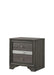 Traditional Style Full 5pc Storage Bedroom Set made with Wood in Gray - DTY Store