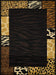 Tribes GC_YLS4013 Black 7 ft. 10 in. x 10 ft. 3 in. Animal Print Area Rug Default -DTYStore