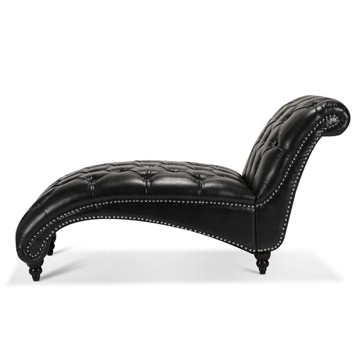 Tufted Armless Chaise Lounge Default -DTYStore
