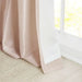 Twist Tab Lined Window Curtain Panel Blush 50x120'- DTY Store