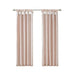 Twist Tab Lined Window Curtain Panel Blush 50x120' - DTY Store