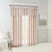 Twist Tab Lined Window Curtain Panel Blush 50x95' Default -DTYStore