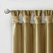 Twist Tab Lined Window Curtain Panel Bronze 50x120' - DTY Store