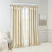 Twist Tab Lined Window Curtain Panel Champagne 50x95' Default -DTYStore