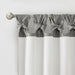 Twist Tab Lined Window Curtain Panel Charcoal 50x108' - DTY Store