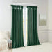 Twist Tab Lined Window Curtain Panel Green 50x84' Default -DTYStore