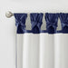 Twist Tab Lined Window Curtain Panel Navy 50x120' - DTY Store
