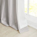 Twist Tab Lined Window Curtain Panel Silver 50x95' Default -DTYStore