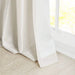 Twist Tab Lined Window Curtain Panel White 50x84' Default -DTYStore