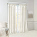 Twist Tab Lined Window Curtain Panel White 50x84' Default -DTYStore