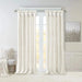 Twist Tab Lined Window Curtain Panel White 50x84' Default -DTYStore