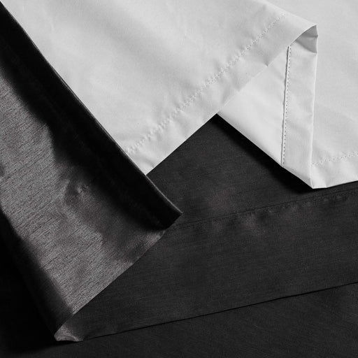 Twist Tab Total Blackout Window Curtain Panel Black 50x95' Blackout Default -DTYStore