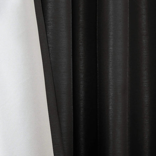 Twist Tab Total Blackout Window Curtain Panel Black 50x95' Blackout Default -DTYStore