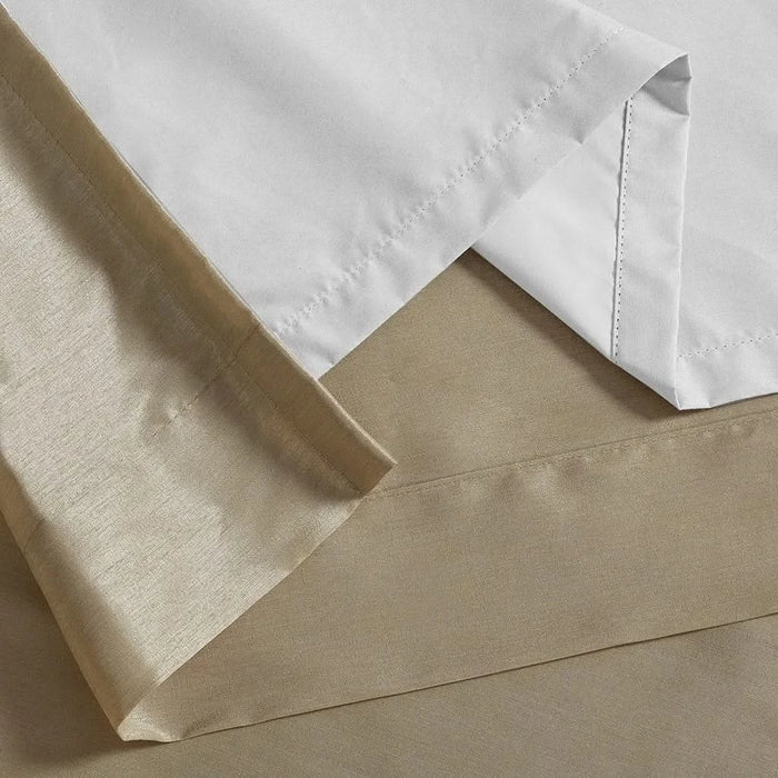 Twist Tab Total Blackout Window Curtain Panel Bronze 50x95' Blackout Default -DTYStore