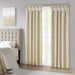 Twist Tab Total Blackout Window Curtain Panel Champagne 50x84' Blackout Default -DTYStore