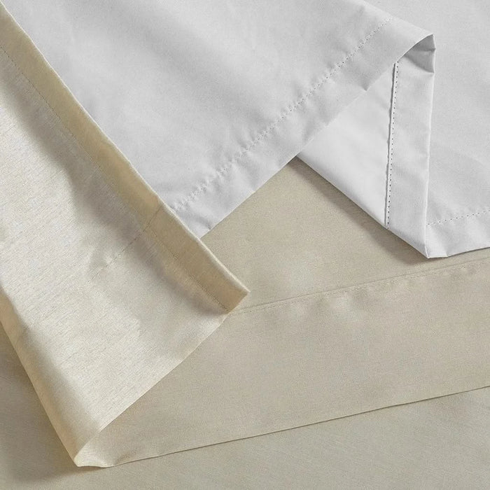 Twist Tab Total Blackout Window Curtain Panel Champagne 50x84' Blackout Default -DTYStore