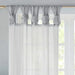 Twist Tab Voile Sheer Window Pair Default -DTYStore