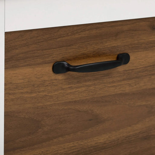 U-Can 5-in-1 Entryway Bench with Coat Rack, 7 Sturdy Hooks, 2 Spacious Drawers and Adjustable Shelves, 58.8'' Wide Hall Tree with Metal Handles for Hallway, Entryway, Living Room Default -DTYStore