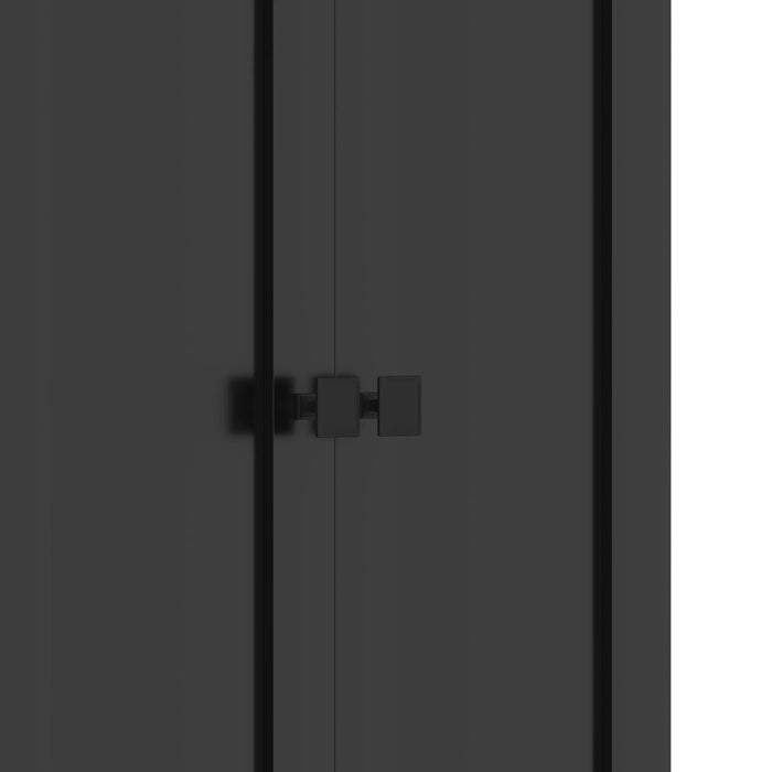 U-Can 78.7''H Hall Tree with Bench and 5 Storage Cubbies, Modern Entryway Storage Organizer Cabinet with 4 Doors, 5 Drawers and Adjustable Shelves for Hallway, Entryway, Living Room Default -DTYStore