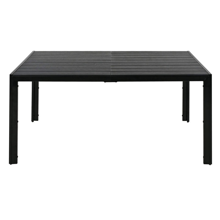 U-Style High-quality Steel Outdoor Table and Chair Set, Suitable for Patio, Balcony, Backyard. Default -DTYStore