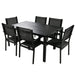 U-Style High-quality Steel Outdoor Table and Chair Set, Suitable for Patio, Balcony, Backyard. Default -DTYStore