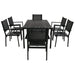 U-Style High-quality Steel Outdoor Table and Chair Set, Suitable for Patio, Balcony, Backyard. Default -DTYStore