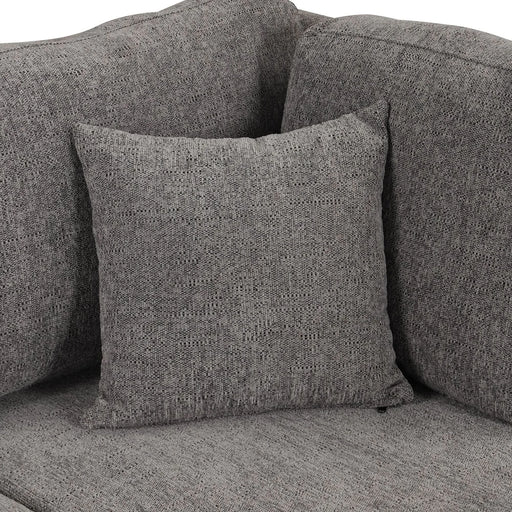 U-shaped Sectional Sofa Pull out Sofa Bed with USB Ports, Power Sockets, Storage Chaise, Light Gray Chenille, 108.6' Default -DTYStore