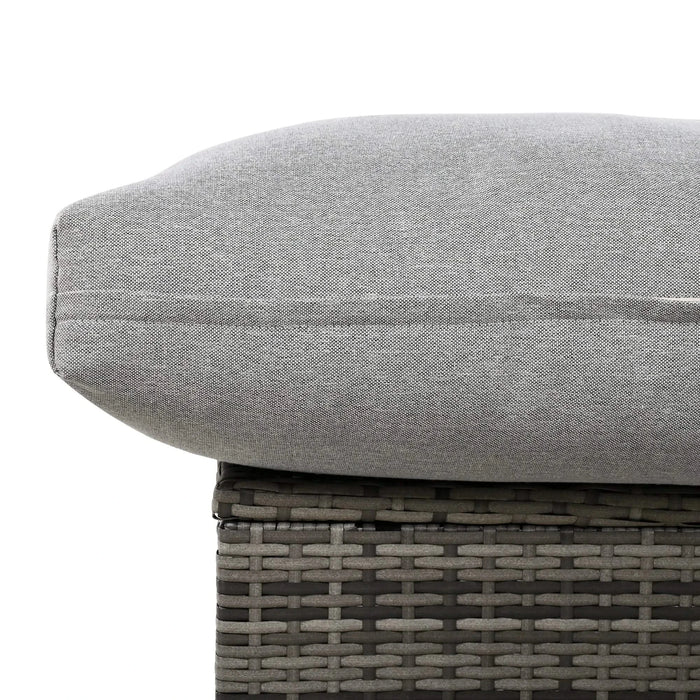 U-shaped multi-person outdoor sofa set, suitable for gardens, backyards, and balconies. Default -DTYStore