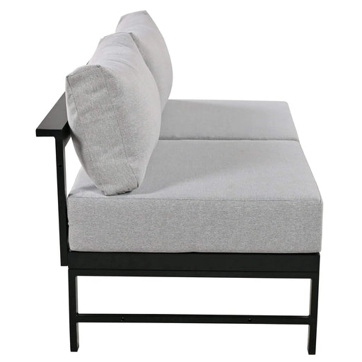 U-shaped multi-person outdoor sofa set, suitable for gardens, backyards, and balconies. Default -DTYStore