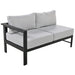 U-shaped multi-person outdoor sofa set, suitable for gardens, backyards, and balconies. Default -DTYStore