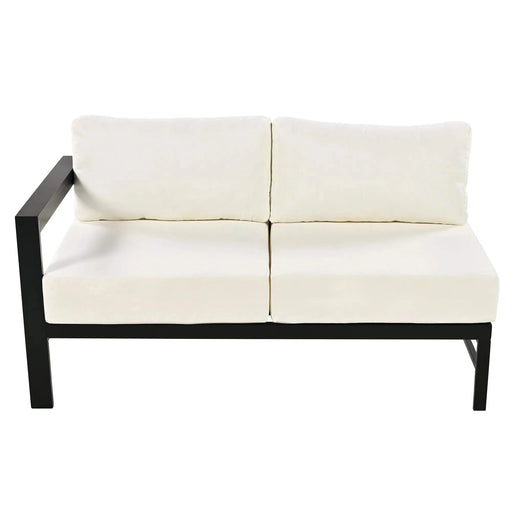 U-shaped multi-person outdoor sofa set, suitable for gardens, backyards, and balconies. Default -DTYStore