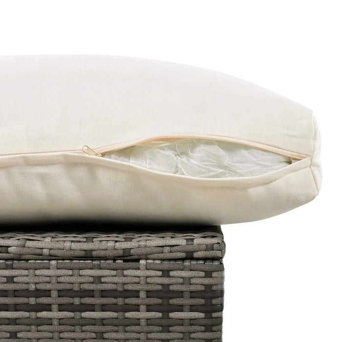 U-shaped multi-person outdoor sofa set, suitable for gardens, backyards, and balconies. Default -DTYStore