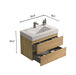 U041-Alice30-106 Alice 30' Natural Oak Bathroom Vanity with Sink, Large Storage Wall Mounted Floating Bathroom Vanity for Modern Bathroom, Pre-assembled Default -DTYStore