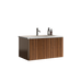 U047-Etna30W-305 Etna 30' Striped Walnut Bathroom Vanity with White Ceramic Sink, Wall Mounted Floating Bathroom Vanity for Modern Bathroom, Pre-assembled Default -DTYStore