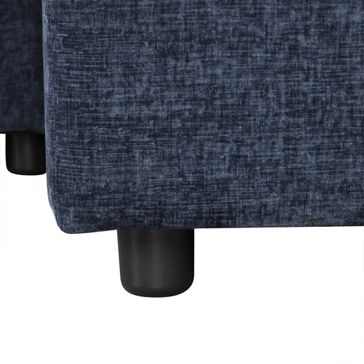 U_STYLE Soft Upholstered Sectional Sofa Bed with Storage Space, Suitable for Living Rooms and Apartments. Default -DTYStore