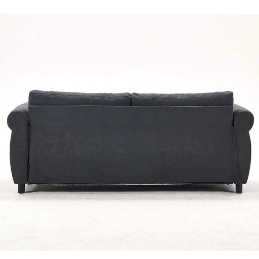 U_Style 80.7'' 2-in-1 Sofa Bed Sleeper with Large Mattress(63''*70.9*3.3 inch), for Living Room Spaces Bedroom Default -DTYStore