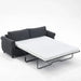 U_Style 80.7'' 2-in-1 Sofa Bed Sleeper with Large Mattress(63''*70.9*3.3 inch), for Living Room Spaces Bedroom Default -DTYStore