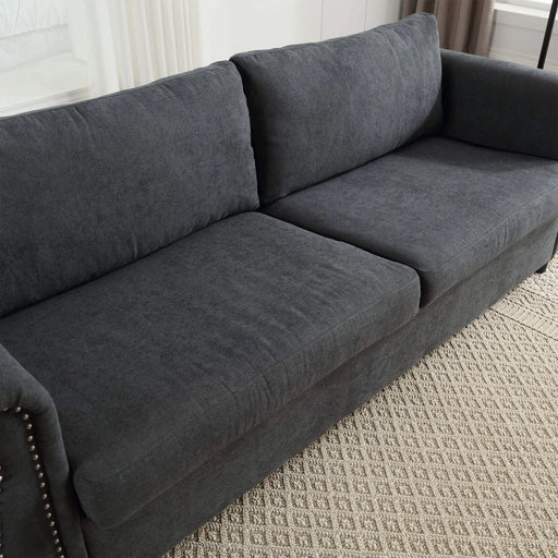 U_Style 80.7'' 2-in-1 Sofa Bed Sleeper with Large Mattress(63''*70.9*3.3 inch), for Living Room Spaces Bedroom Default -DTYStore