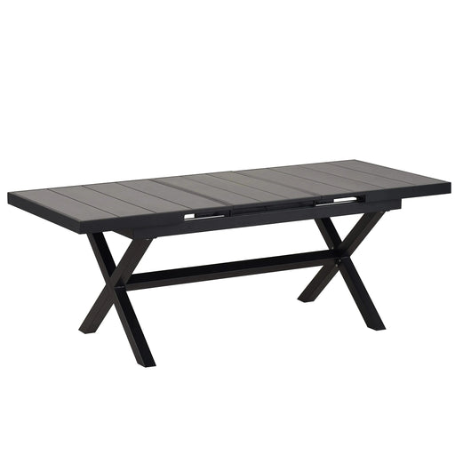 U_Style Discover unmatched flexibility in alfresco dining with six creatively arranged chairs made of polyester woven tape and a table that expands from 62.9 to 82.6 inches to suit any occasion. Default -DTYStore