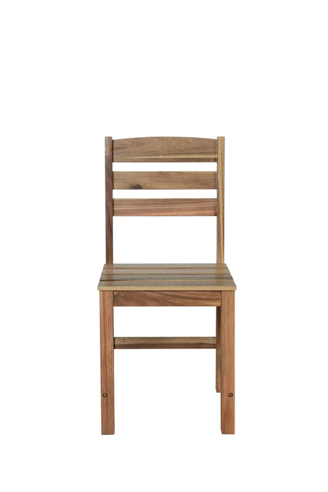 U_Style High-quality Acacia Wood Outdoor Table and Chair Set, Suitable for Patio, Balcony, Backyard(old sku:WY000396AAA) Default -DTYStore