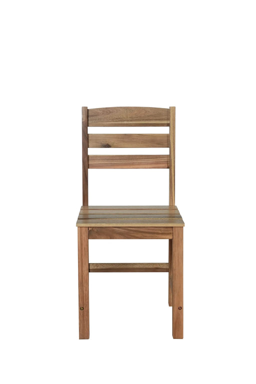 U_Style High-quality Acacia Wood Outdoor Table and Chair Set, Suitable for Patio, Balcony, Backyard(old sku:WY000396AAA) Default -DTYStore