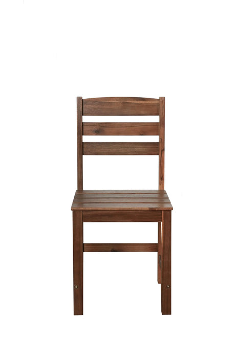 U_Style High-quality Acacia Wood Outdoor Table and Chair Set, Suitable for Patio, Balcony, Backyard(old sku:WY000396AAE) Default -DTYStore