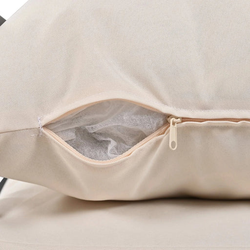 U_Style Multi-person Outdoor Steel Sofa Set, Waterproof, Anti-rust and Anti-uv, Suitable for Gardens and Lawns Default -DTYStore