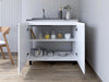 Utility Sink Cabinet Burwood, Kitchen, White Default -DTYStore
