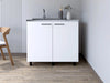 Utility Sink Cabinet Burwood, Kitchen, White Default -DTYStore