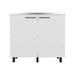 Utility Sink Cabinet Burwood, Kitchen, White Default -DTYStore